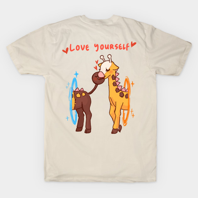 Love yourself giraffe by ballooonfish